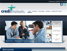 Tablet Screenshot of crediempleado.com